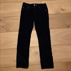 Crewcuts Cords Navy Size 7